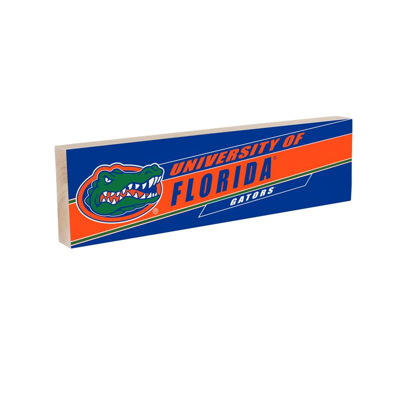 University of Florida Wooden Tabletop Mantel Shelf Sign