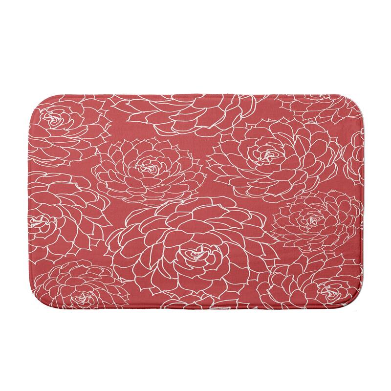 Olena Bath Mat - 21 x 34 - Orange