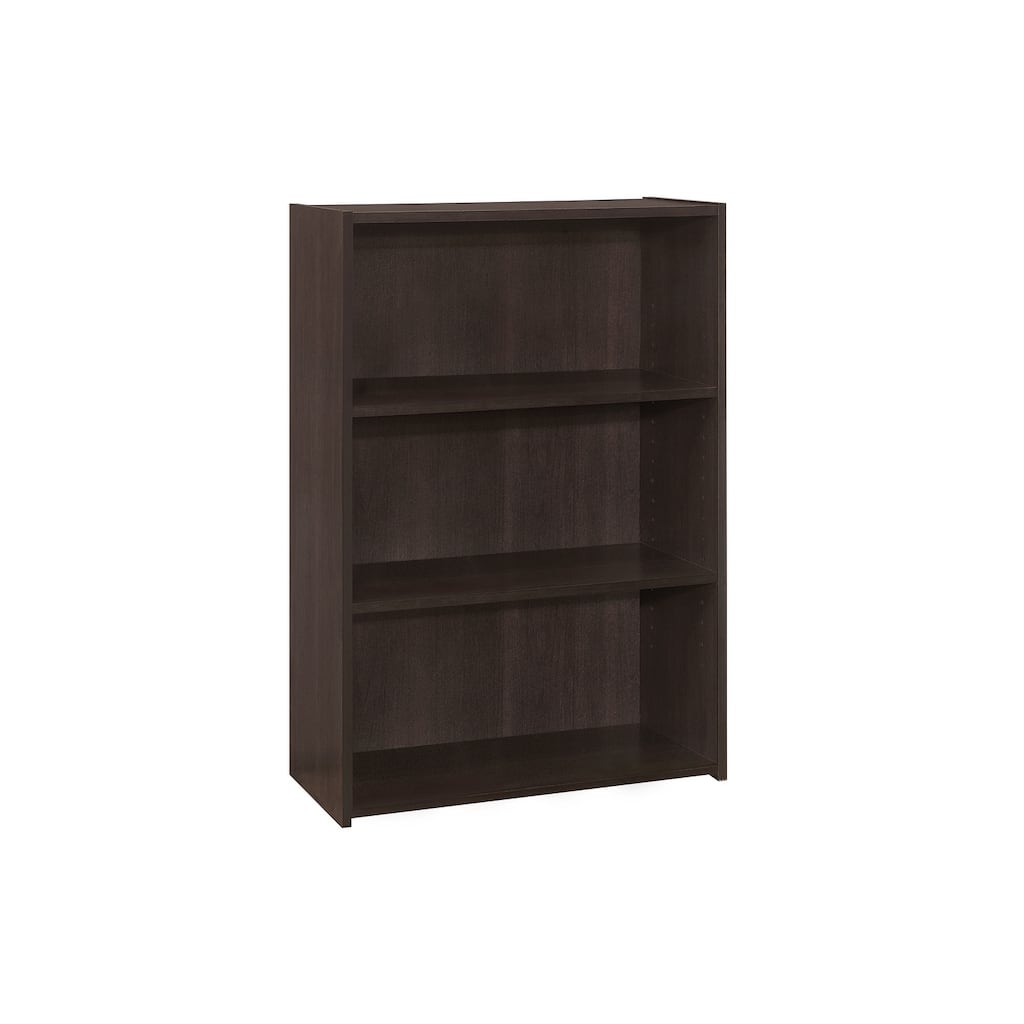 Bookshelf, Bookcase, 4 Tier, 36"h, Office, Bedroom, Laminate, Transitional