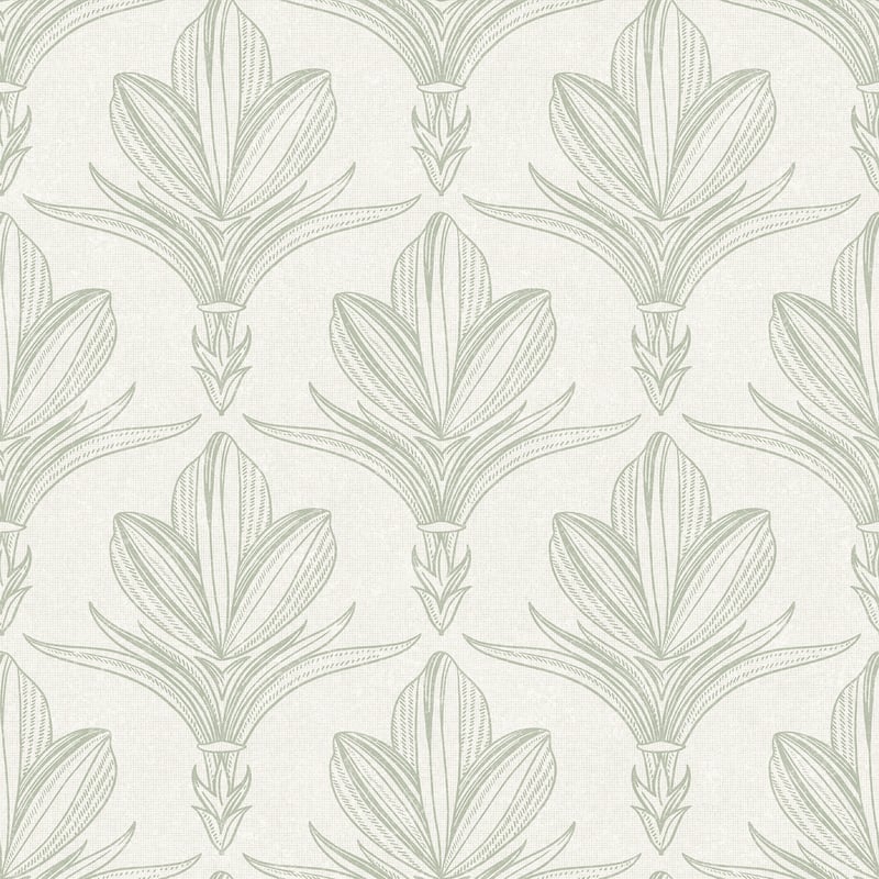 NuWallpaper Larkyn Green Peel and Stick Wallpaper