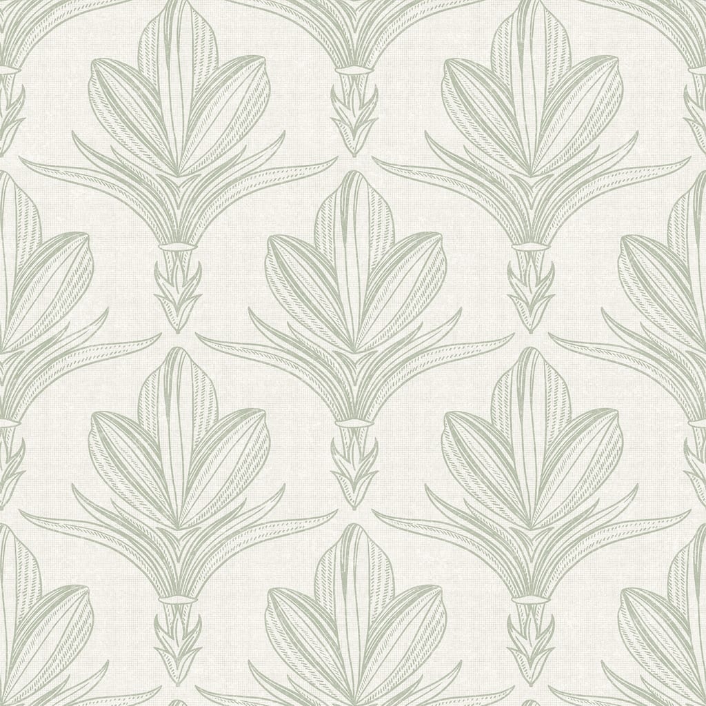 NuWallpaper Larkyn Green Peel and Stick Wallpaper