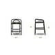 preview thumbnail 29 of 27, Poly & Bark Yokohama Counter Stool - Solid Oak Wood