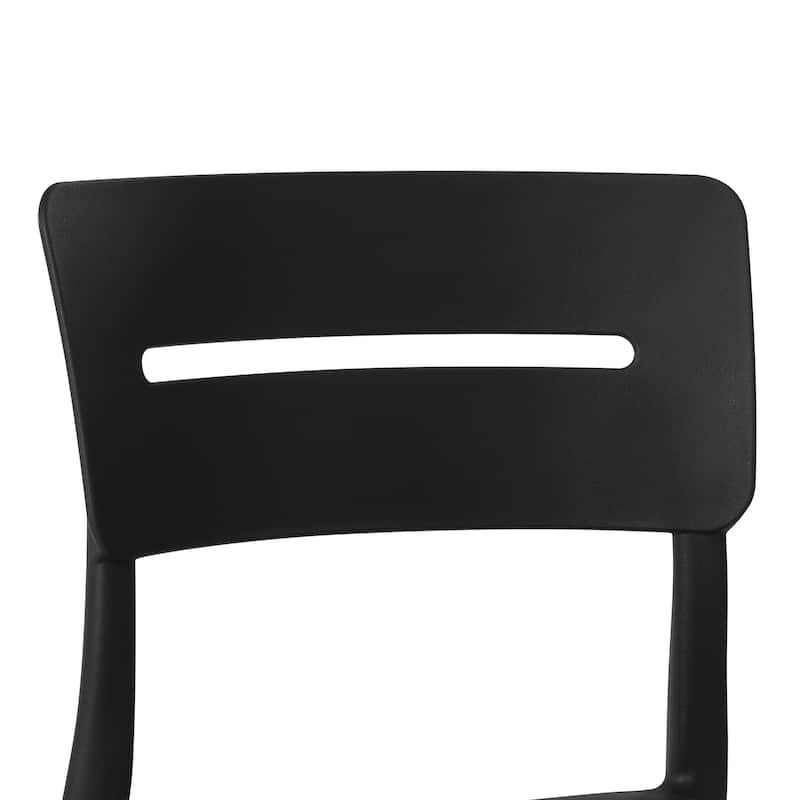 Frond and Form 4-Person Outdoor Square Dining Set