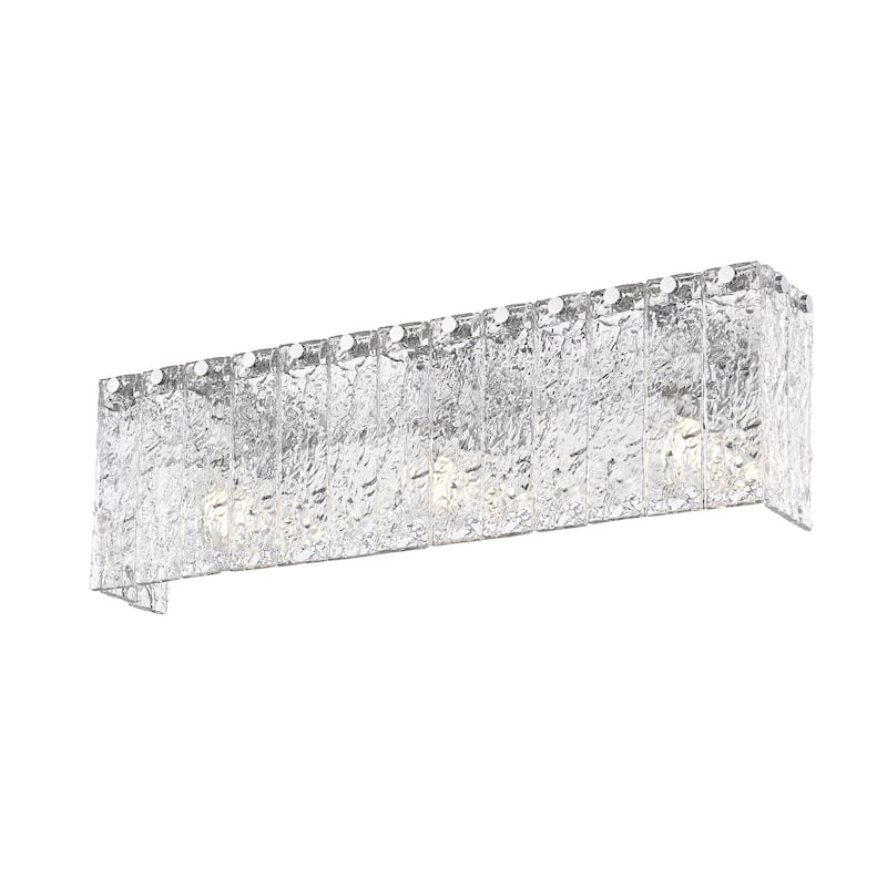 Z-Lite Glacier 3 Light Vanity - Chrome