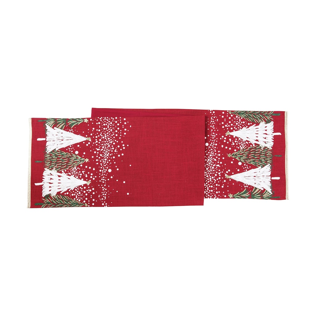 13.5" x 72" Snowy Trees Runner - 13.5" x 72"