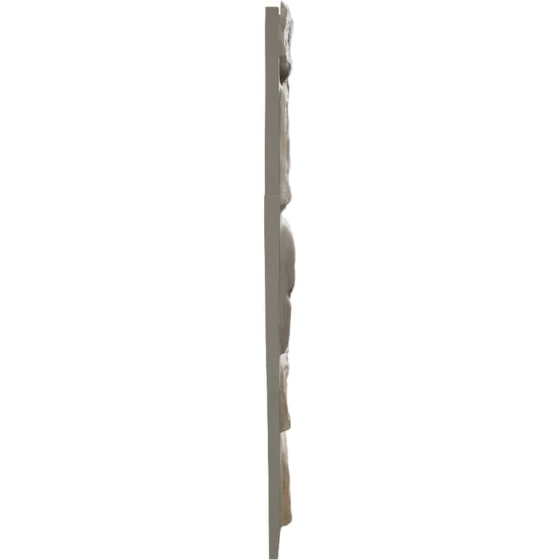 EverStone Cobblestone Faux Stone Panel, 48"W x 23 3/4"H x 1 1/8"D