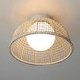 preview thumbnail 2 of 5, Maxim 22470 Cestino 16" Wide Flush Mount Ceiling Fixture