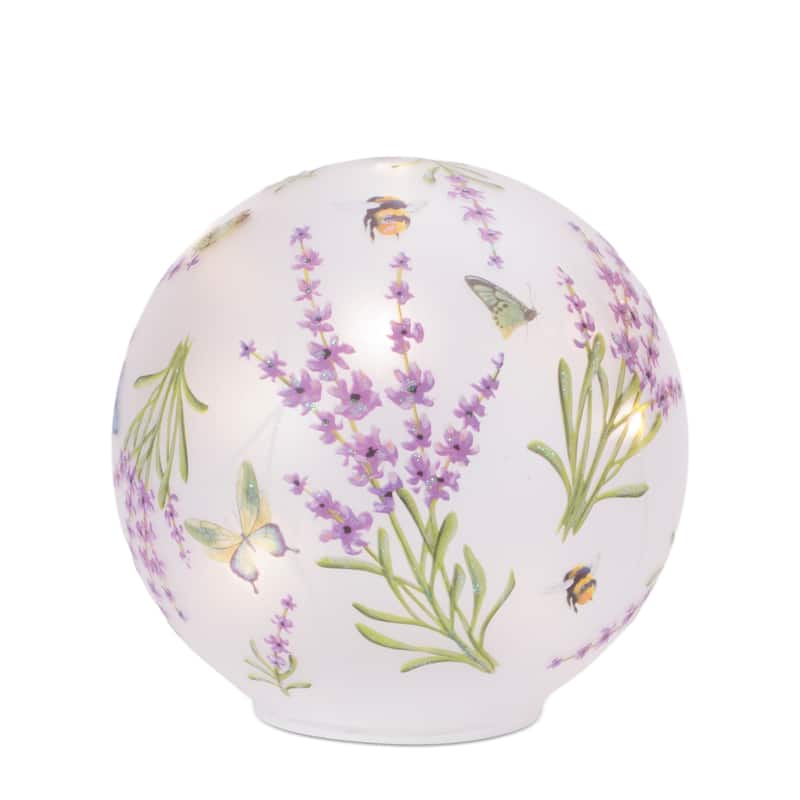 LED Floral and Butterfly Globe (Set of 3) - N/A