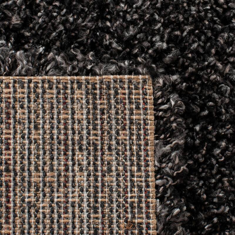 SAFAVIEH Evolution Shag Gwenaele Solid 1.8-inch Thick Rug