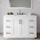 Option White / Giotto Quartz Top / Matte Black Hardware