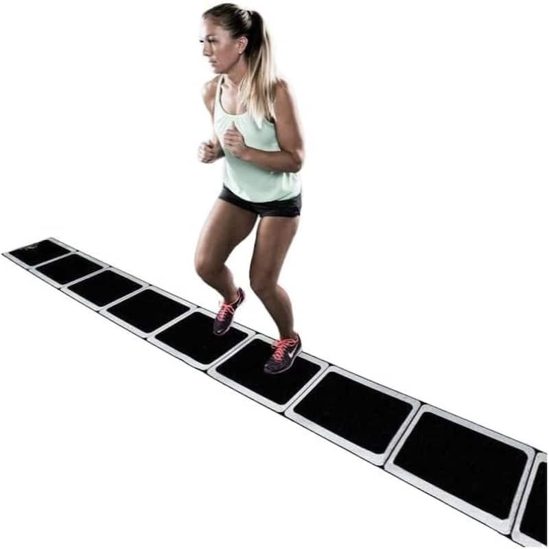 STROOPS Roll-Out Agility Ladder – 15ft Portable Ladder for Speed & Footwork