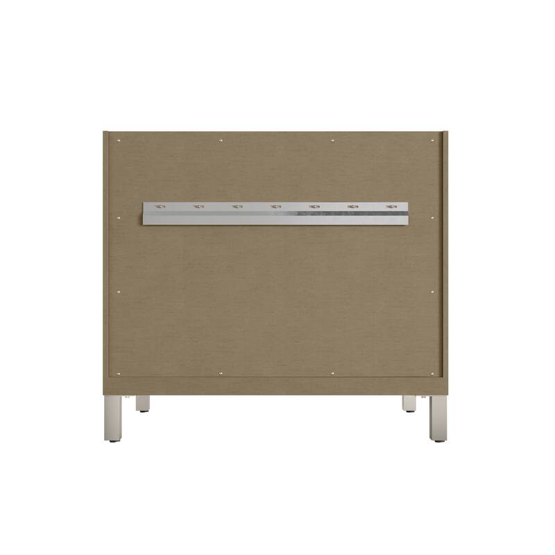 Chicago 36" Single Vanity, Walnut Whisper
