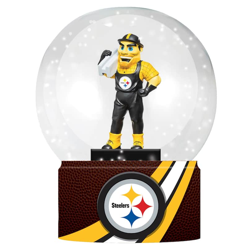 Pittsburgh Steelers 5 in. Glass Tabletop Snow Globe
