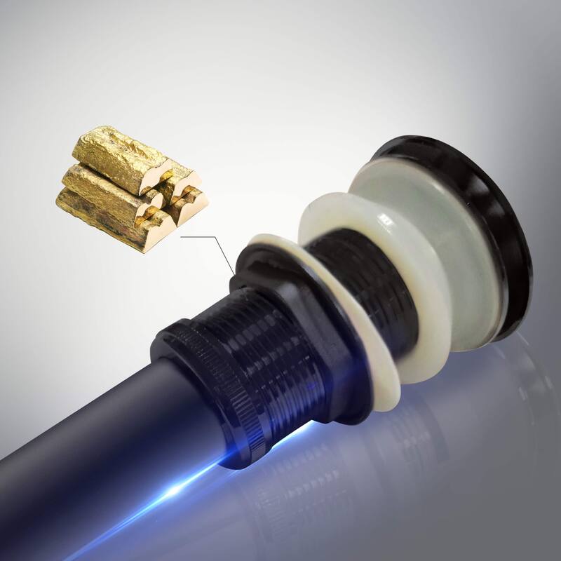 Bathroom Sink Pop Up Drain Stopper Full Cover without Overflow