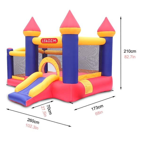 Inflatable Bounce House Slide with Blower