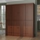 preview thumbnail 27 of 57, Palace Imports 65" 100% Solid Wood Shaker Pantry Cabinet Mocha