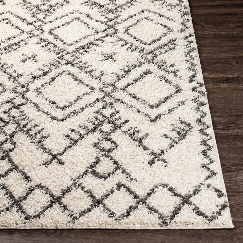 Artistic Weavers Elton Boho Diamond Plush Area Rug
