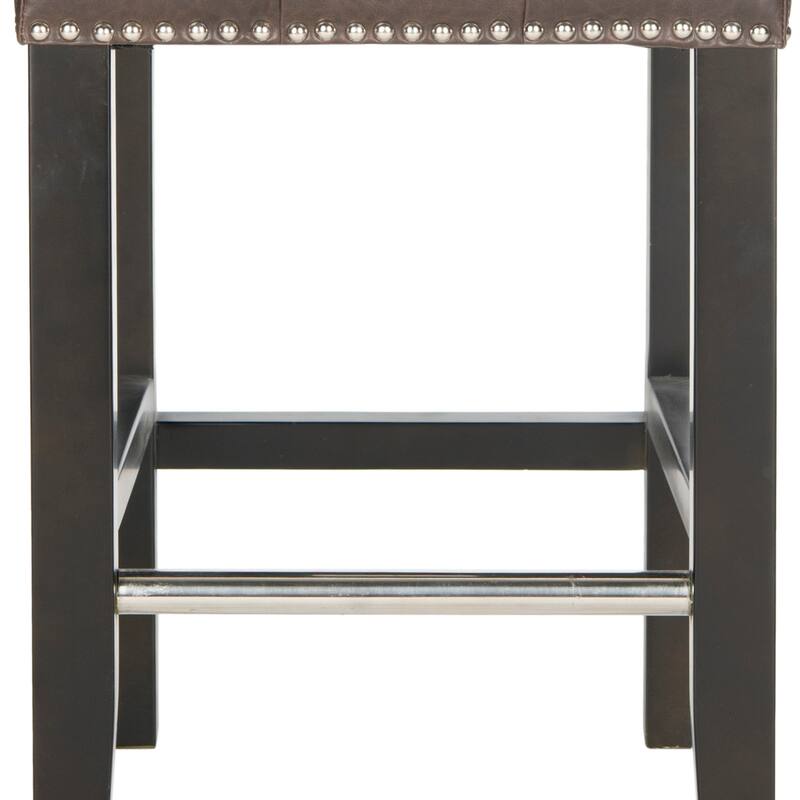 SAFAVIEH Lashunda 24-inch Counter Stool - 16.7" W x 20.1" L x 34.4" H - 17Wx20Dx34H