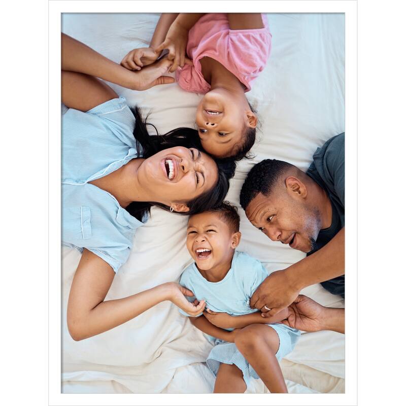 Svelte Clay Grey Framed Picture Frame, Photo Frame - 18x24 - Svelte White