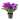 12" Purple Potted Artificial Cyclamen Floral Arrangement