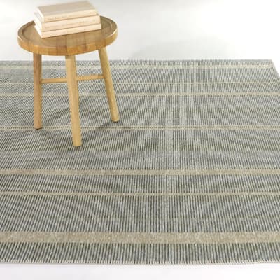 Chauncey Modern Striped Indoor/Outdoor Area Rug