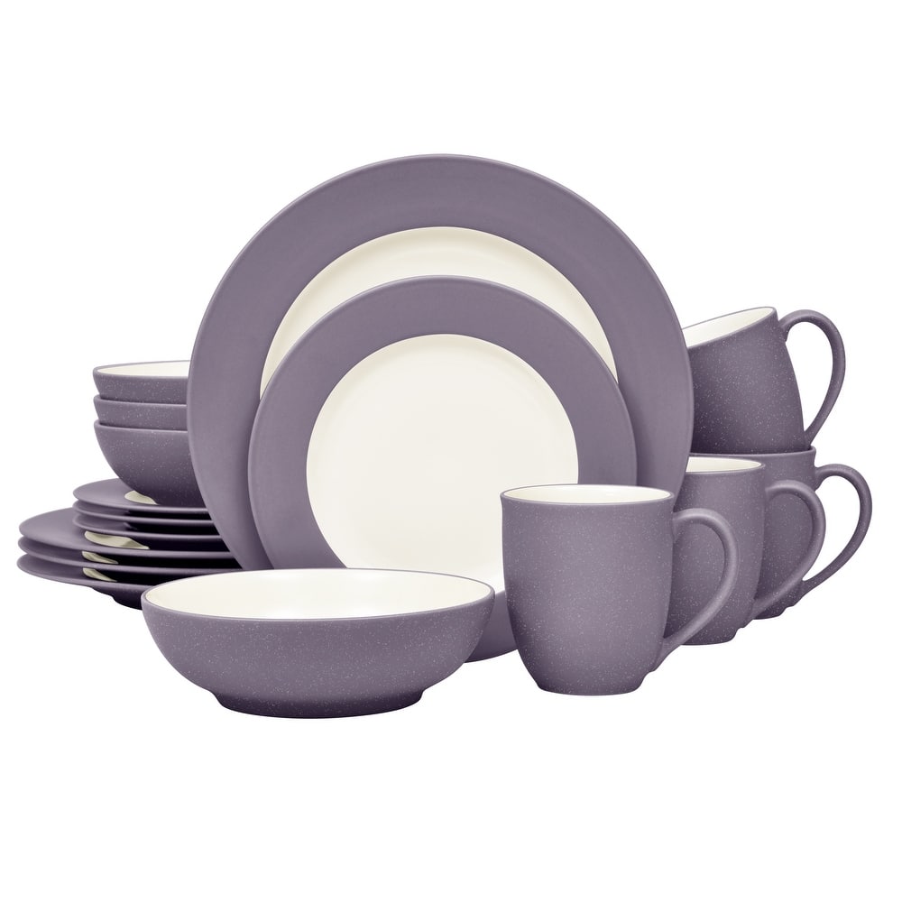 Noritake Colorwave 16-Piece Rim Dinnerware Set, Service For 4