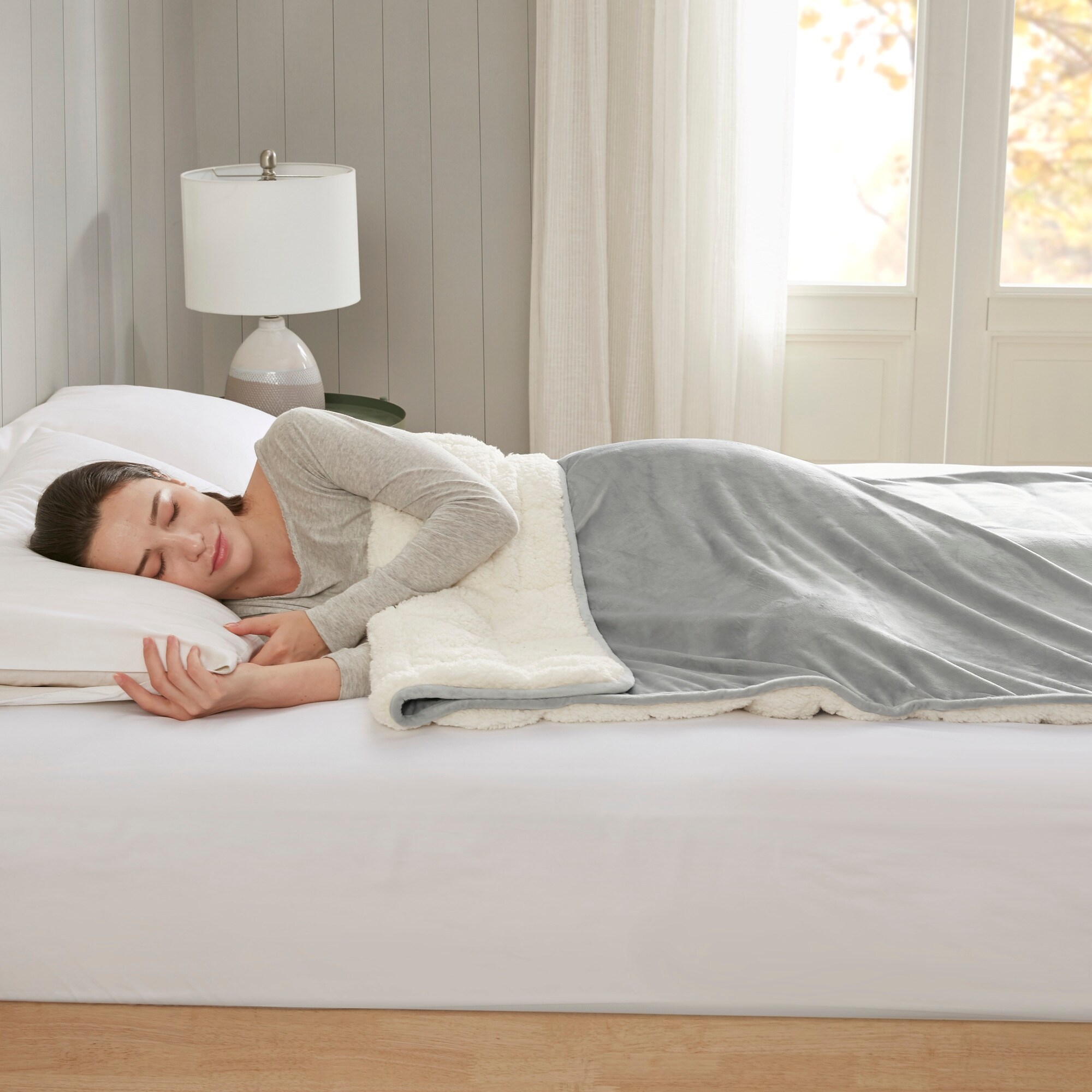 Sleep philosophy velvet sale to berber weighted blanket