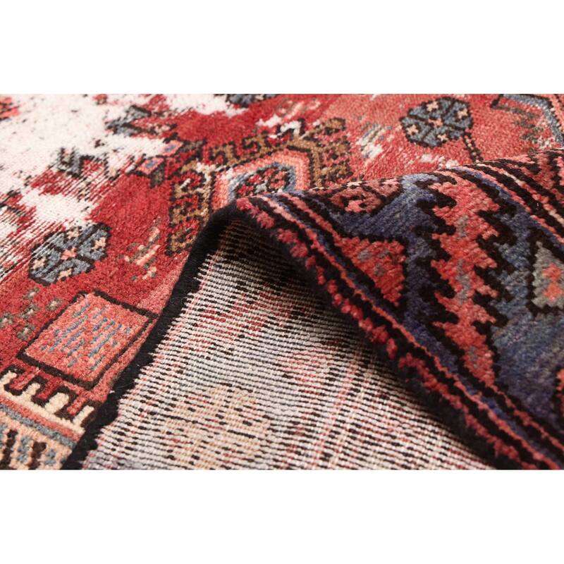 ECARPETGALLERY Hand-knotted Antalya Vintage Black, Dark Copper Wool Rug - 3'9 x 6'4