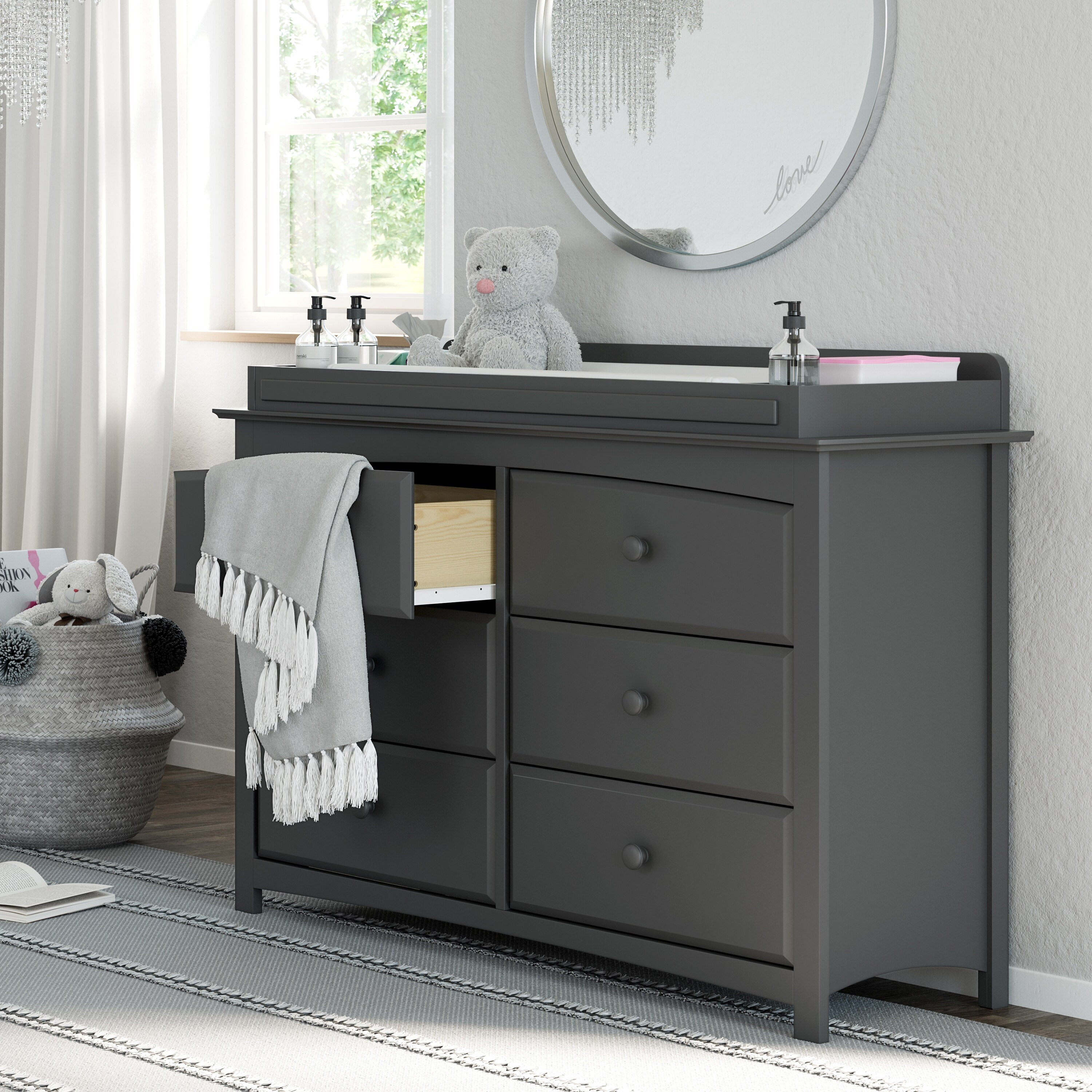 Storkcraft tuscany dresser on sale