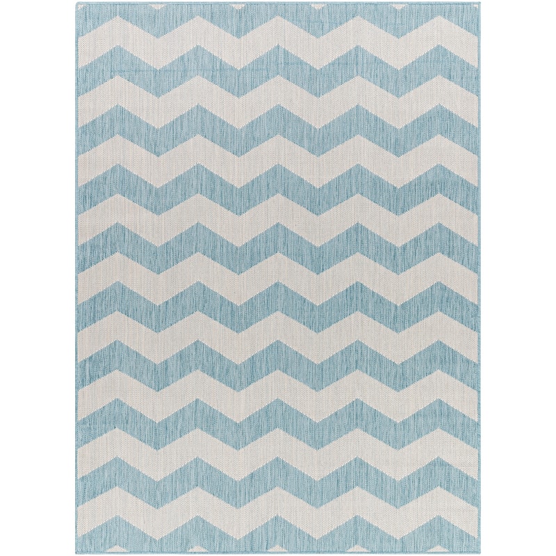 Livabliss Motala Indoor/ Outdoor Chevron Area Rug