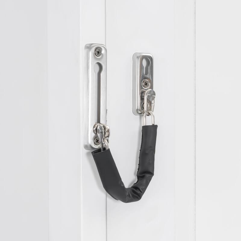 Roomfitters Queen Size Murphy Bed with Folding Desk and USB Charging Ports, Space-Saving Wall Bed with LED Lights