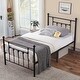 preview thumbnail 33 of 34, VECELO Platform Bed Frame with Headboard-Twin/Full/Queen Size Bed