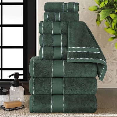 Superior Niles Cotton Ultra-Plush Absorbent 9 Piece Towel Set