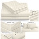 preview thumbnail 52 of 116, Home Sweet Home Dream Striped 1200 TC Cotton Deep Pocket Bed Sheet Set