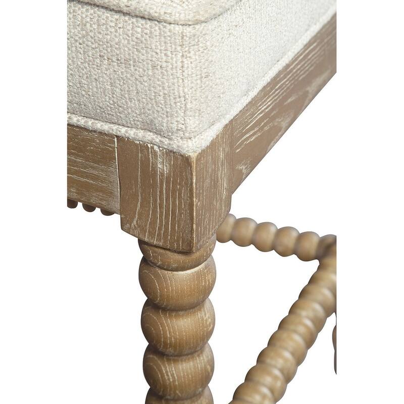 Sara Upholstered Counter Stool, Neutral