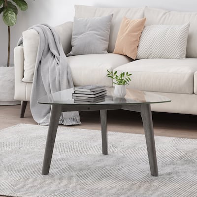 Contemporary Coffee Table, Sleek Design, Ideal for Living Rooms or Offices
