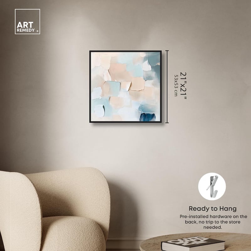 Celadon Haze I Canvas by Art Remedy