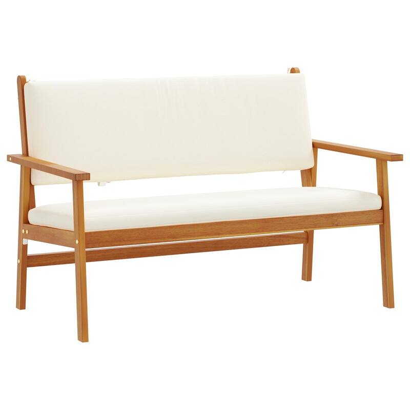 vidaXL 3/4/5/6 Piece Garden Sofa/Dining/Bistro Set with Cushions Solid Wood Acacia