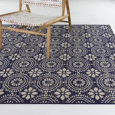 Edmond Vintage Medallion Area Rug