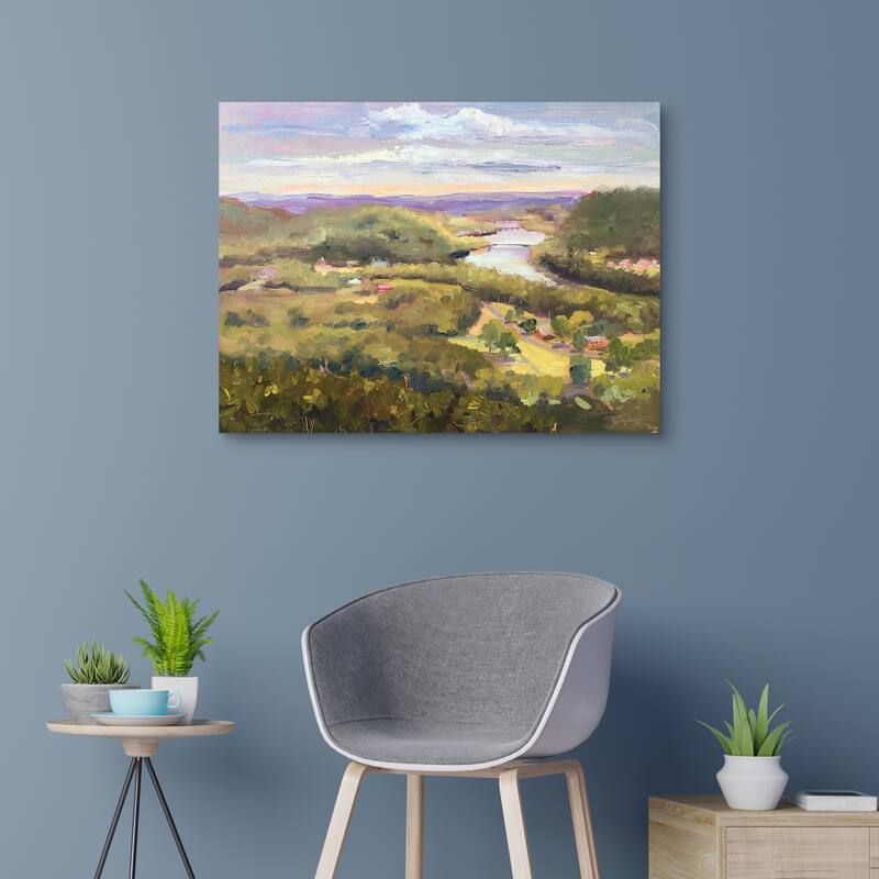 The Delaware by Jennifer Stottle Taylor Canvas Art Print