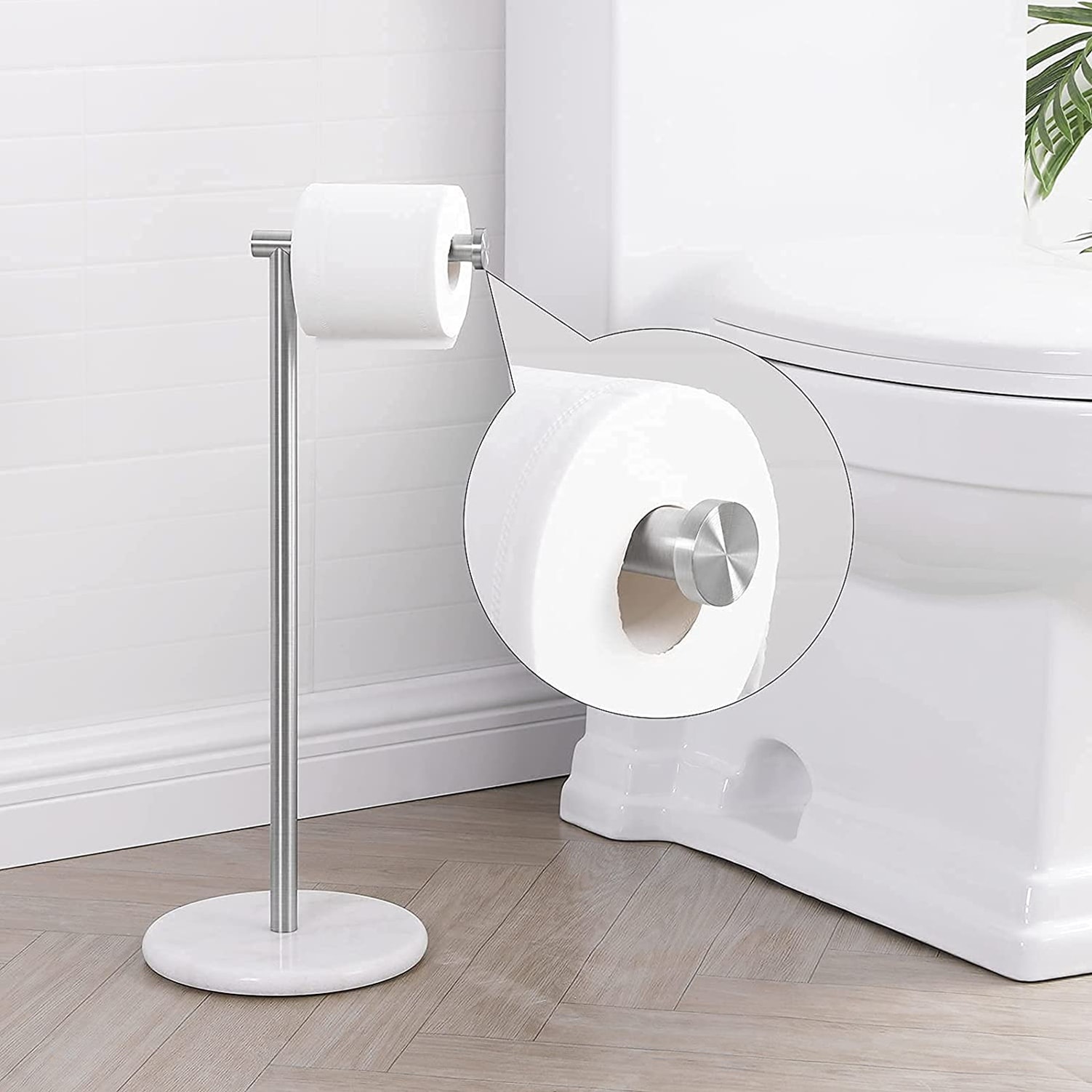 Freestanding Toilet Paper Holder