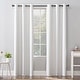 preview thumbnail 10 of 105, Sun Zero Cyrus Thermal Total Blackout Grommet Curtain Panel, Single Panel 40 x 63 - White