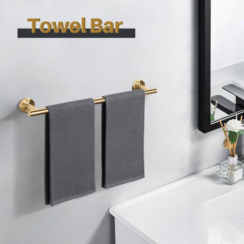 WOWOW Mutiple length Wall Mounted Stainless Steel Towel Bar