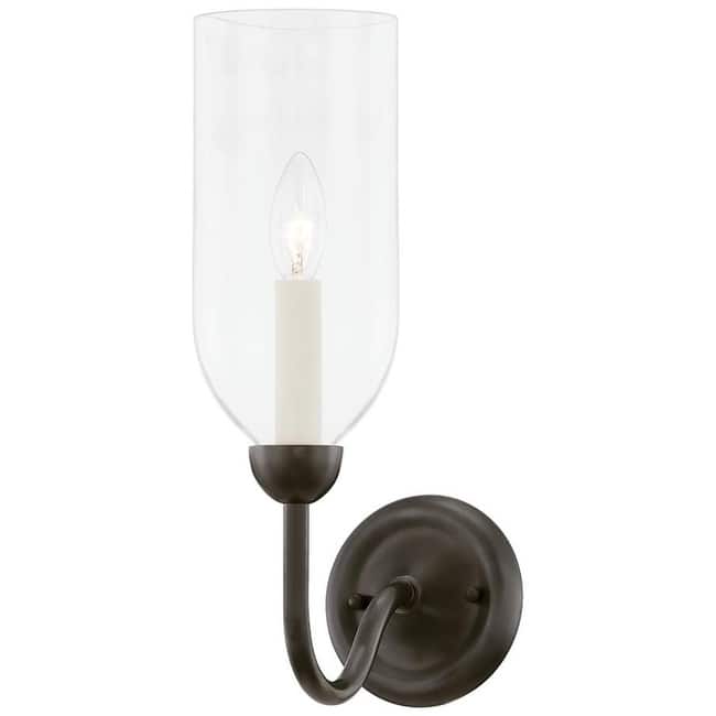 Hudson Valley Lighting Classic No.1 5" Tall Wall Sconce - Distressed Bronze