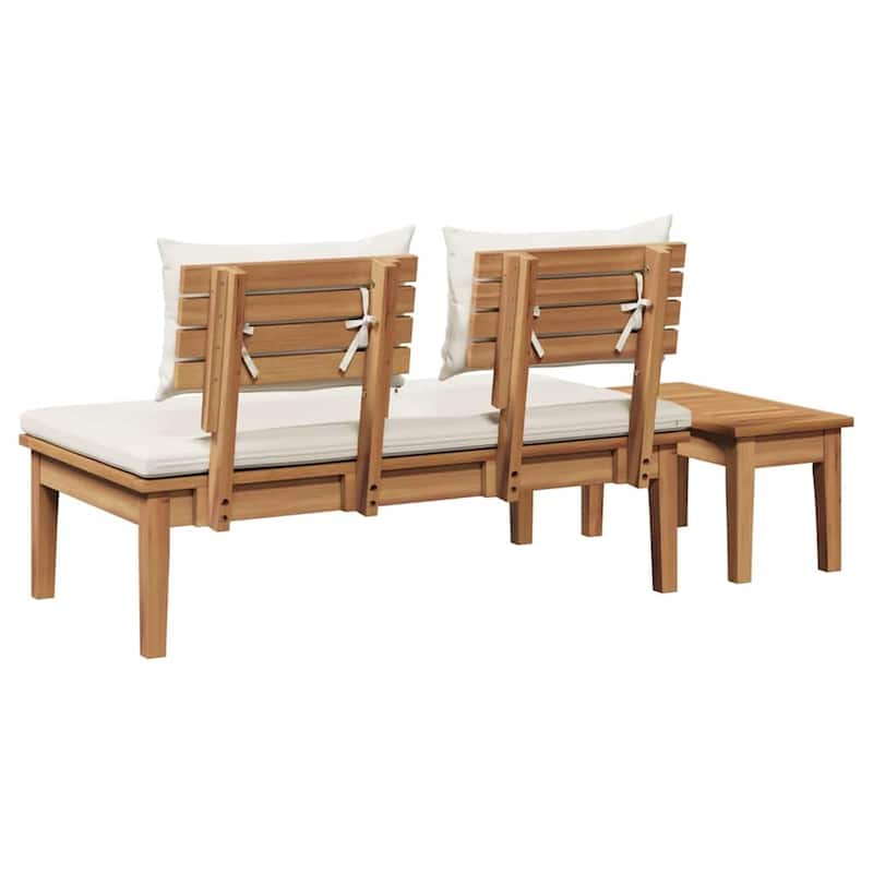vidaXL Garden Bench Brown Solid Teak wood