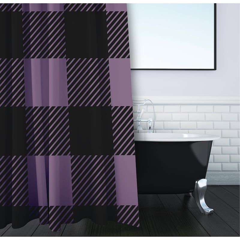 Buffalo Plaid Shower Curtain