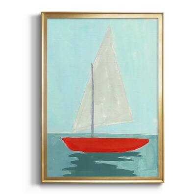 Small Sail II Premium Framed Print - Ready to Hang