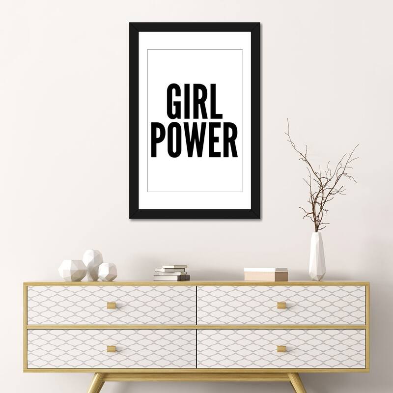 iCanvas "Girl Power" by Pixy Paper