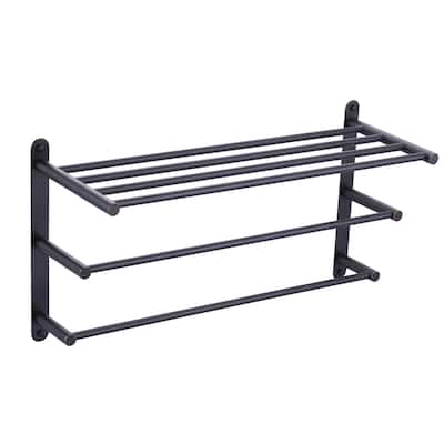 WOWOW 24 in. Bathroom Towel Rack