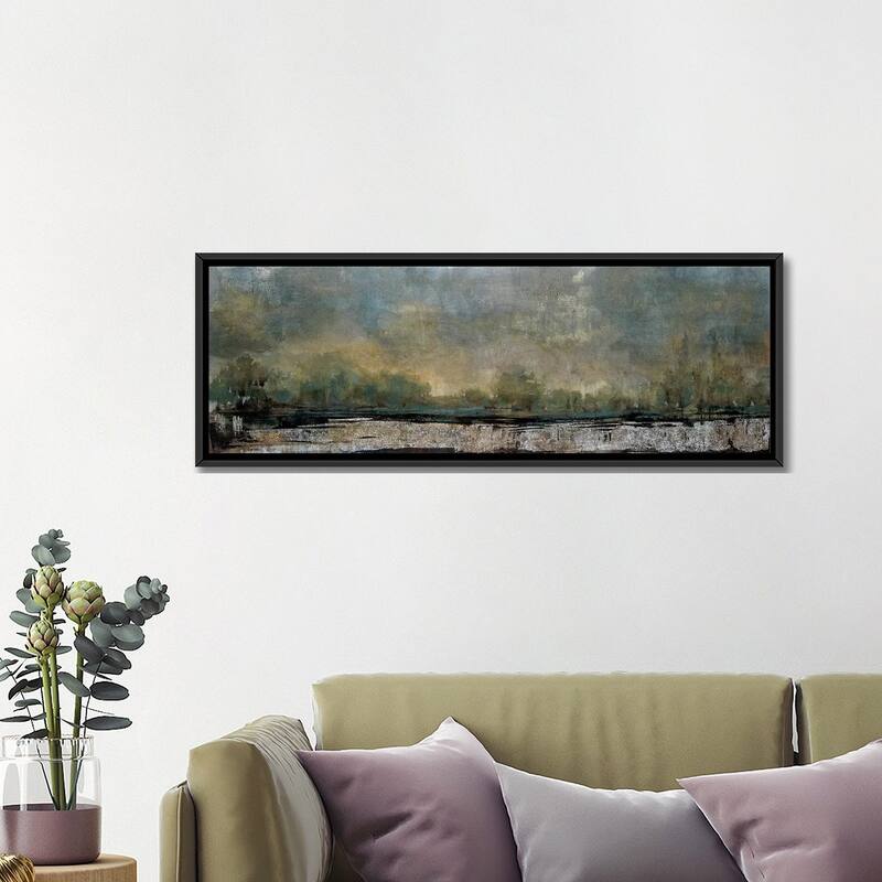iCanvas "Poetic Landscape" by Liz Jardine Framed Canvas Print